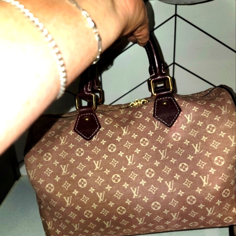 ❤️ Louis Vuitton mini lin Speedy 30 - Picture 7 of 11